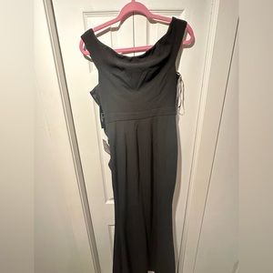 Pocket Black Jumpsuit